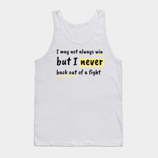 Cobra Kai quote 2 Tank Top